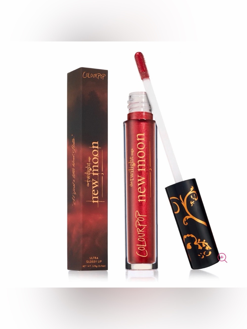 ColourPop Twilight New Moon ~ Runs with Vampires ~ Hydrating Lip Gloss